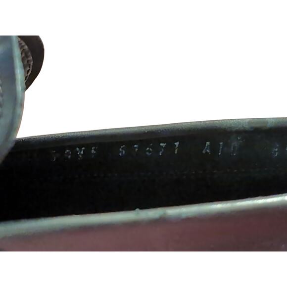 Ferragamo Gancini Loafers Womens 10 Black Leather Made In Italy Designer Shoes - Picture 9 of 9